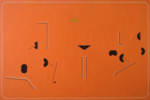 5. EVMENIDES V - ADIS  Acrylic on wood (90X60cm)