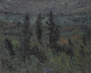 oil on canvas panel, 24x30